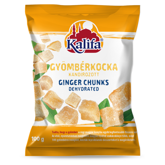 Kalifa kandírozott gyömbérkocka 100 g