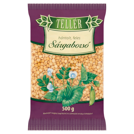 Tellér sárgaborsó 500 g hántolt, feles