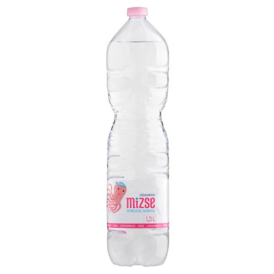 Mizse természetes ásványvíz 1,5 l szénsavmentes